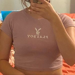 PlayBoy cropped teeshirt